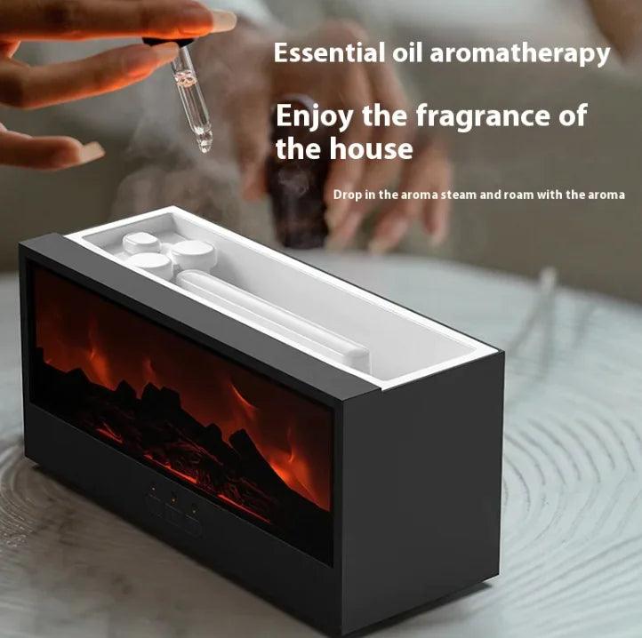 Cozy Flame Aroma Humidifier - Pioneer Gadgets