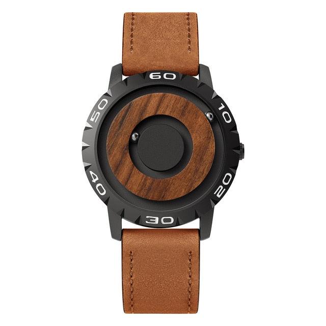 Iron Ball Magnetic Pointer Men's Watch - Pioneer Gadgets