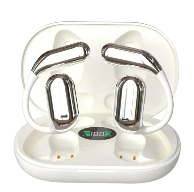 LED Display Ear-mounted Bluetooth Headset - Pioneer Gadgets