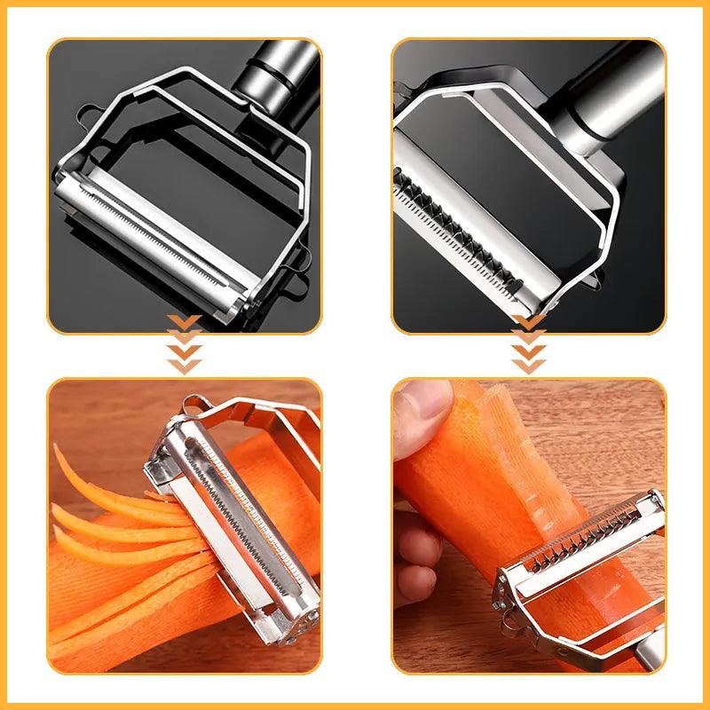 Stainless Steel Kitchen Vegetable Peeler - Pioneer Gadgets