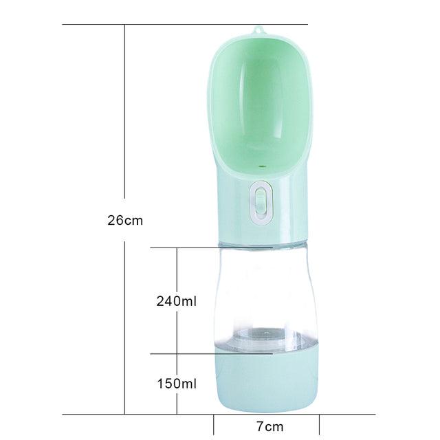 Pet Dog Water Bottle Feeder - Pioneer Gadgets