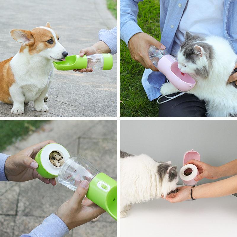 Pet Dog Water Bottle Feeder - Pioneer Gadgets