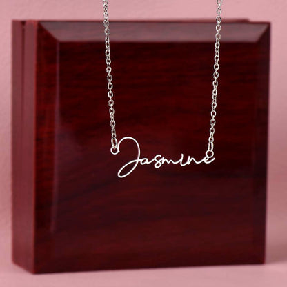 Signature Style Name Necklace.