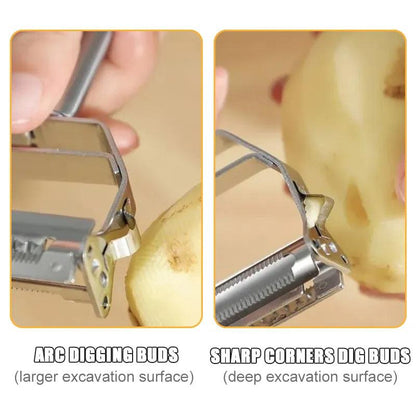 Stainless Steel Kitchen Vegetable Peeler - Pioneer Gadgets