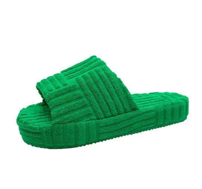 Women's Furry Casual Slippers - Pioneer Gadgets