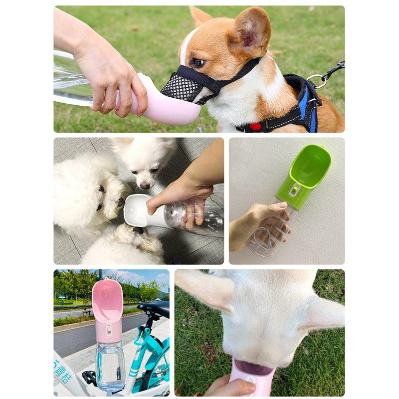 Pet Dog Water Bottle Feeder - Pioneer Gadgets