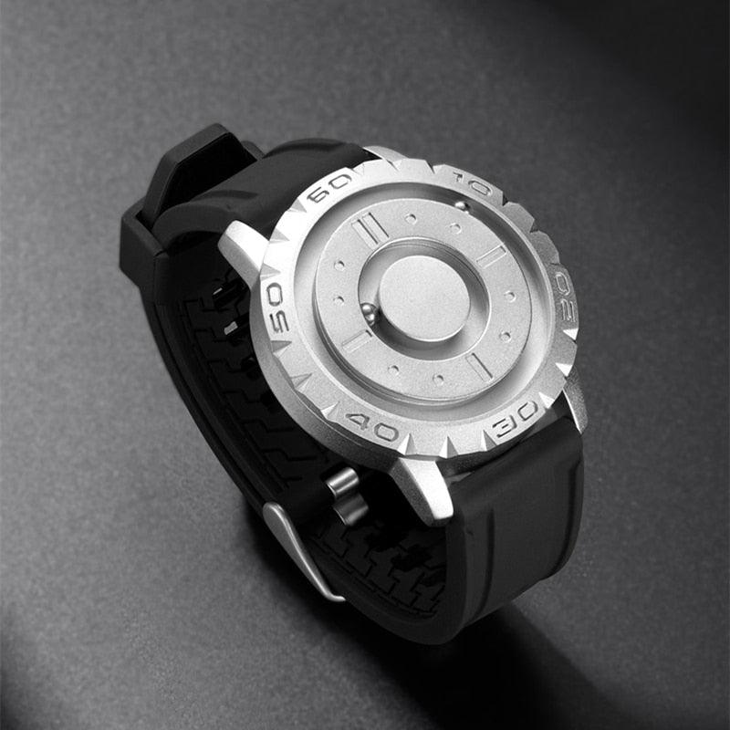 Iron Ball Magnetic Pointer Men's Watch - Pioneer Gadgets