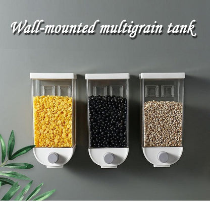 Wall-Mounted Kitchen Multi-Grain Sealed Jars - Pioneer Gadgets